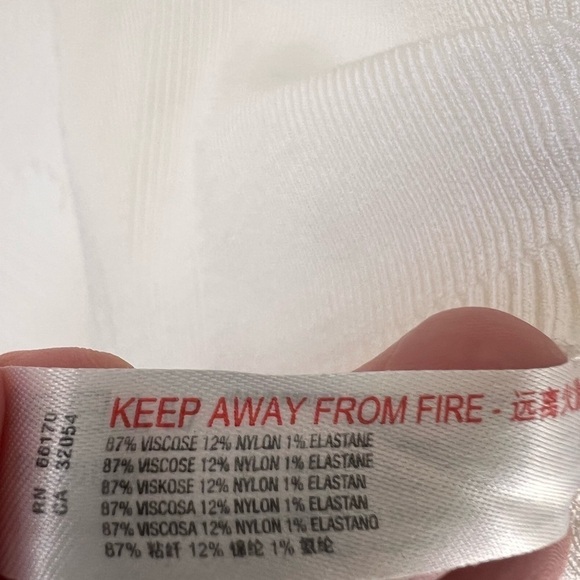 Free People ribbed criss cross back long sleeve knit top size S - Picture 6 of 10